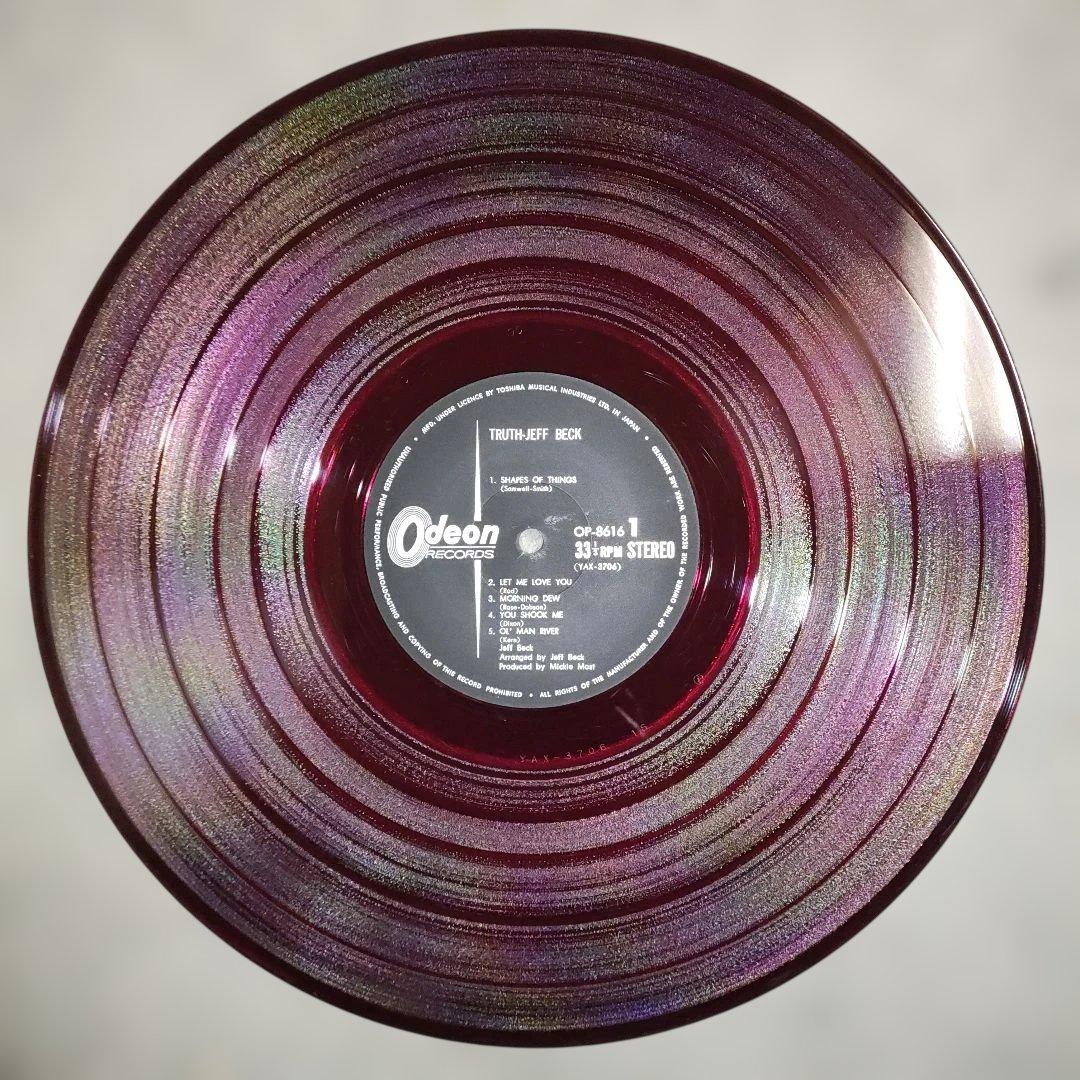 【♦レプリカ帯付き、赤盤ＬＰレコード】ジェフ・ベック／トゥルース