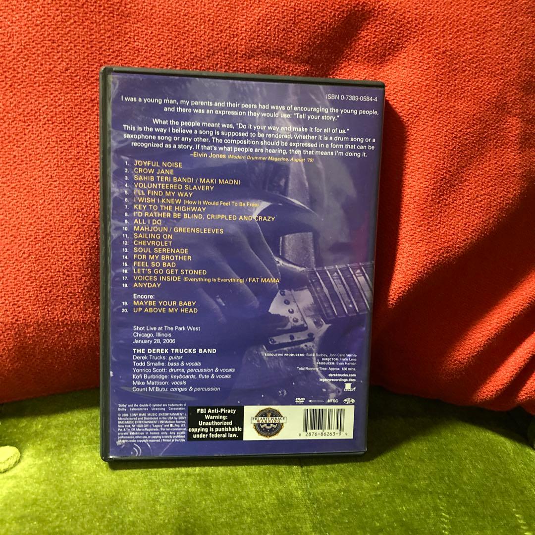 デレック・トラックス・バンド/ソングラインズ・ライヴ!