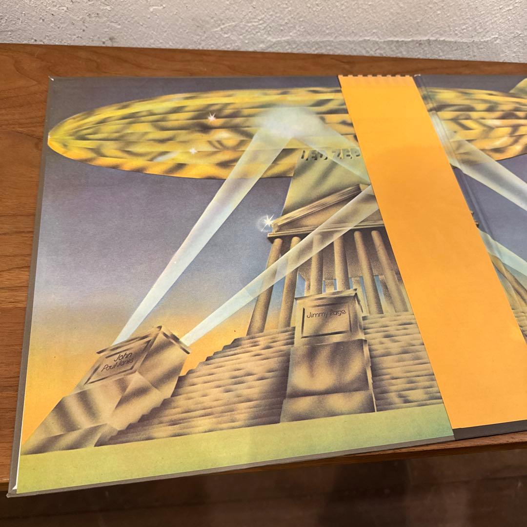レコード LED ZEPPELIN Ⅱ P-10101A 日本盤 ポスター付
