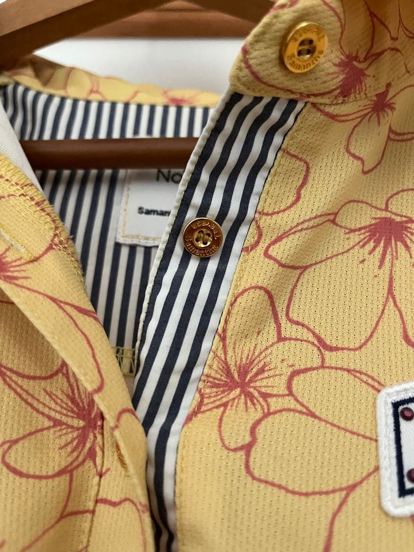 Samantha Thavasa 花柄ポロシャツ　ゴルフ