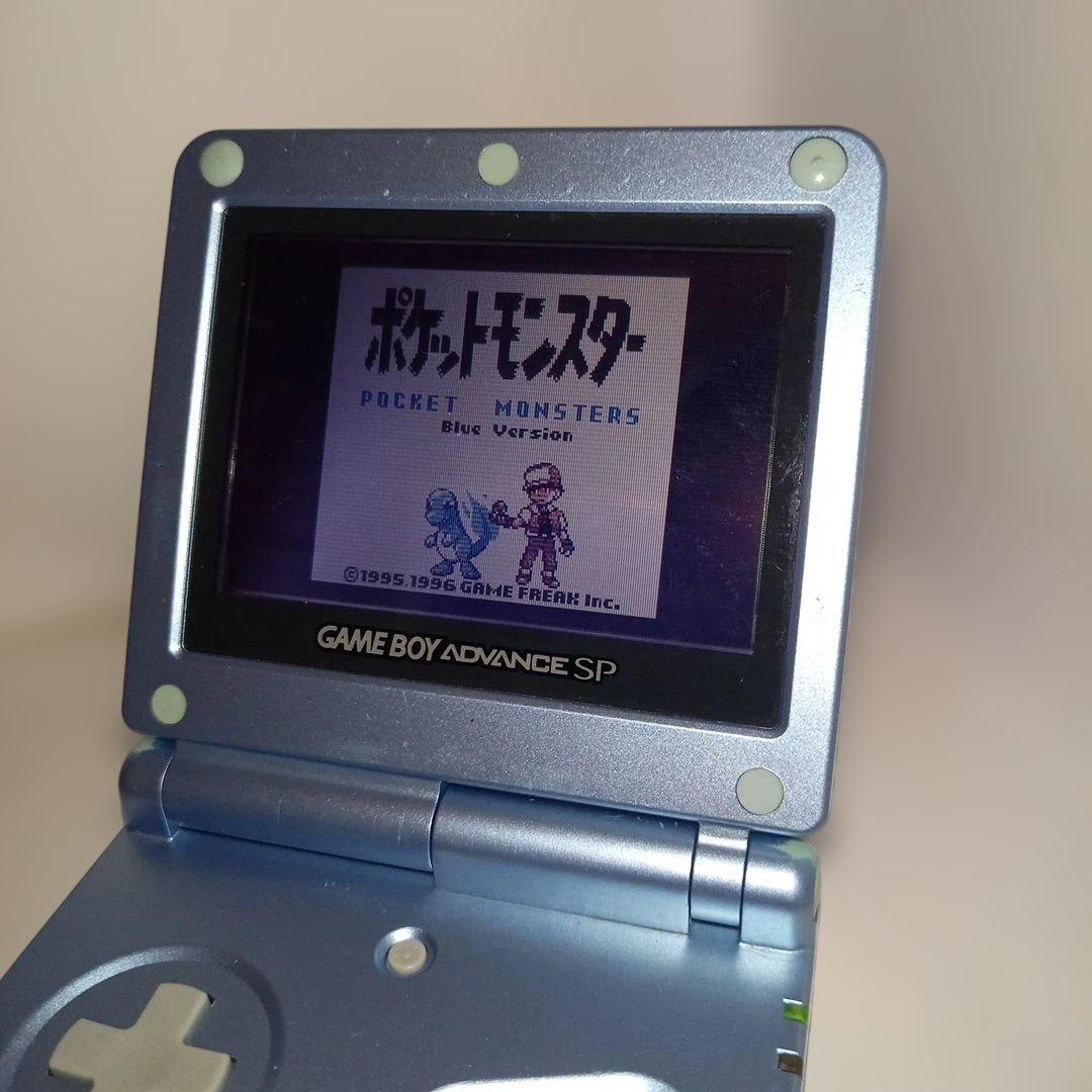 ポケットモンスター青　箱、説明書、マップあり　動作確認済み