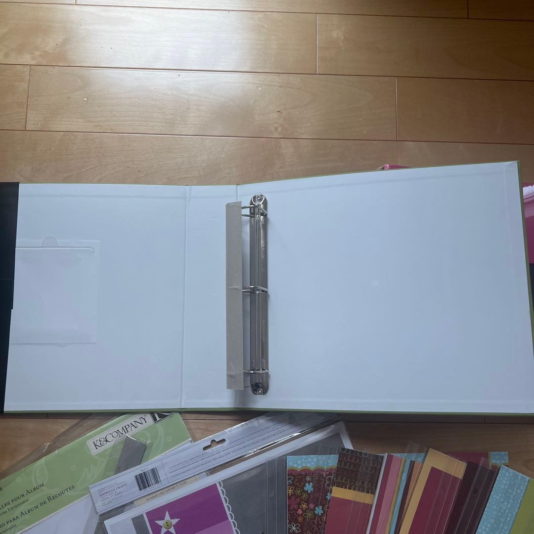 AMERICAN CRAFTS cloth album 12x12インチ2冊ほか