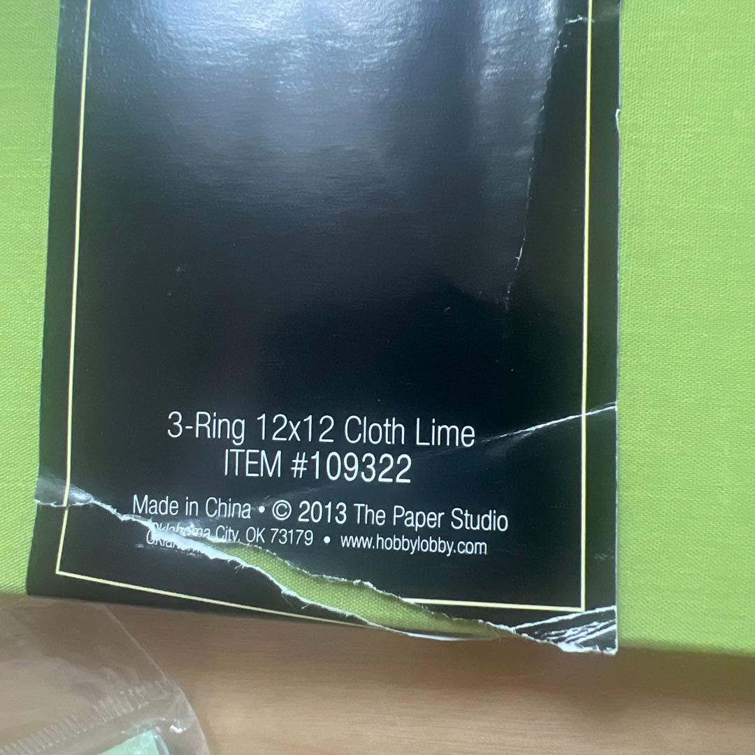 AMERICAN CRAFTS cloth album 12x12インチ2冊ほか