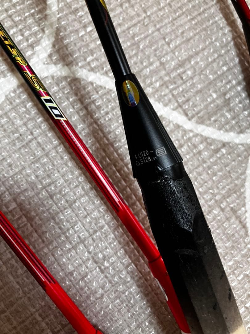 バドミントンラケット 4本セット　ジャンク品