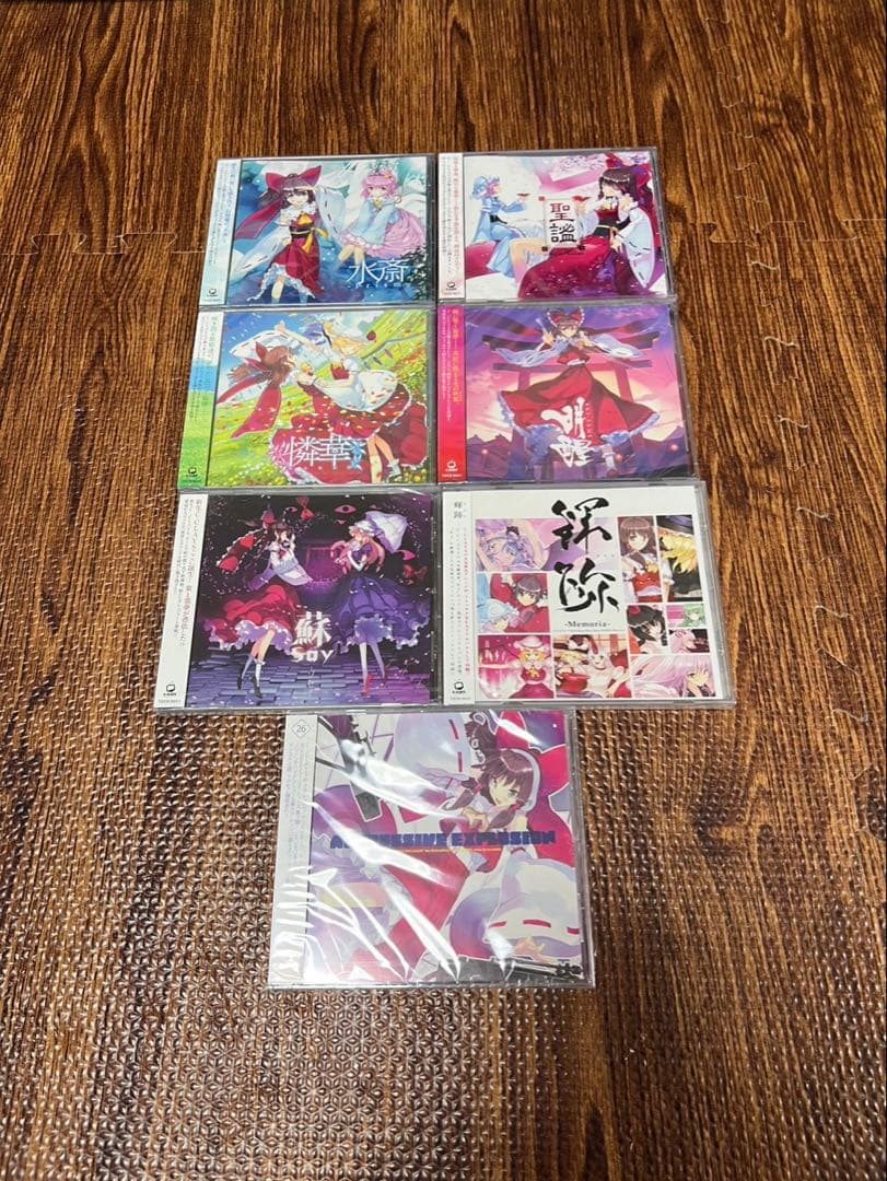 C-CLAYS 博麗霊夢 ジャケ 16枚 まとめ 東方project 帯有