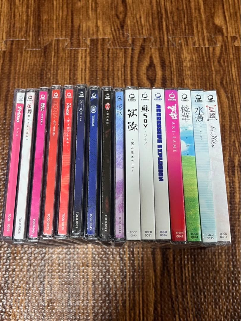 C-CLAYS 博麗霊夢 ジャケ 16枚 まとめ 東方project 帯有