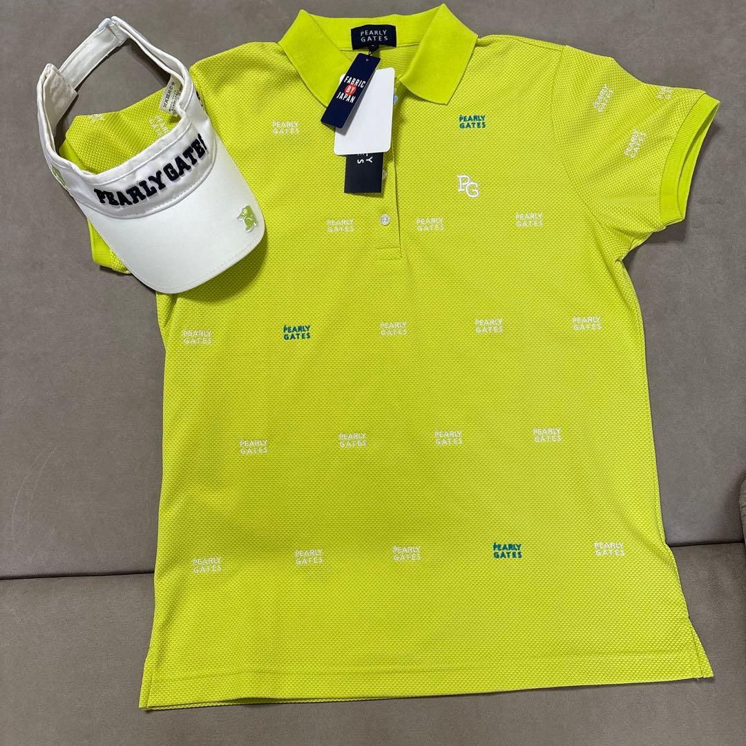 新品未使用パーリーゲーツレディースウェア　サンバイザー　２点セット