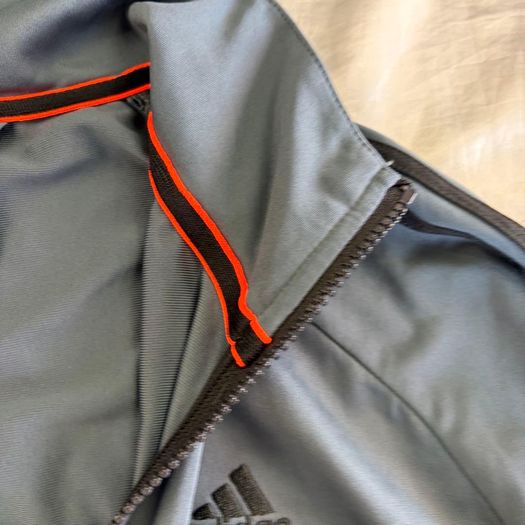 アディダス　adidas ジャージ　ジャケット XL ブラック/グレー