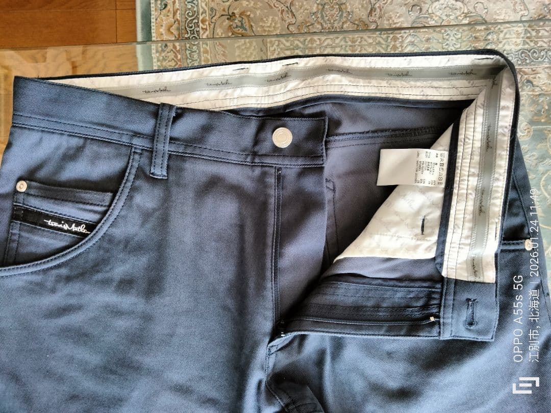 【美品】トラビスマシュー メンズSLIMフィットストレッチパンツ（L ）