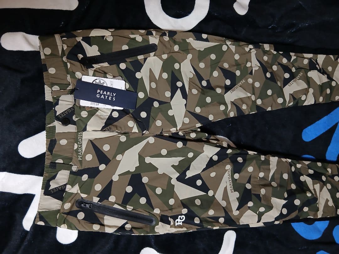 PEARLY GATES 迷彩ドットパンツサイズ4
