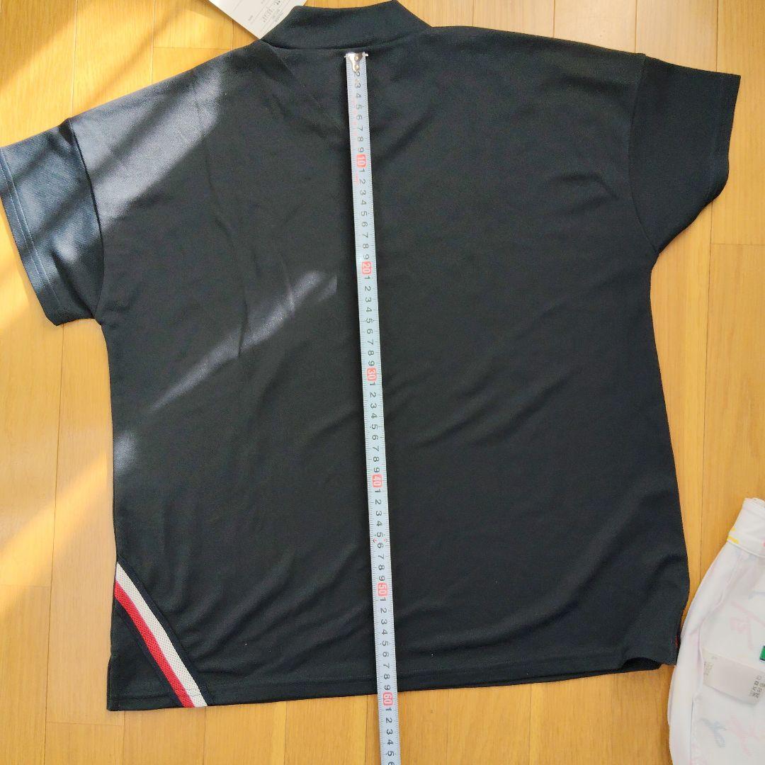   紺色シャツと白スカートセット