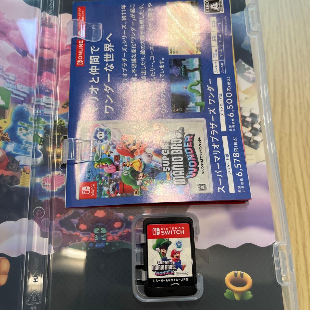 スーパーマリオブラザーズ・ワンダー　スイッチ　switch あつまれどうぶつの森