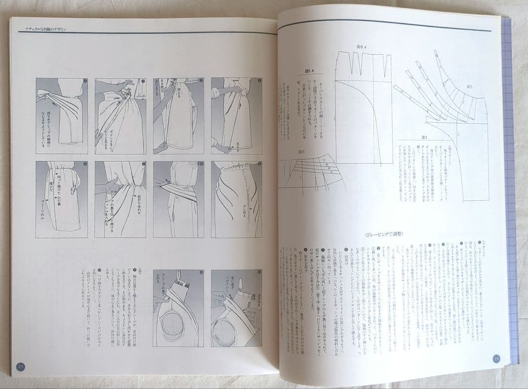 ファッションパーターンメーキング立体裁断　アミコファッションズ　洋裁　手芸　渋谷