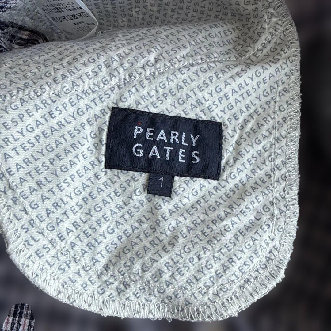 PEARLY GATES チェック柄 ゴルフパンツ S