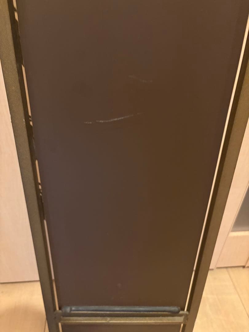 【ヴィンテージ】アーチ型 アイアンミラー 葡萄　リーフ装飾 鏡　アンティーク