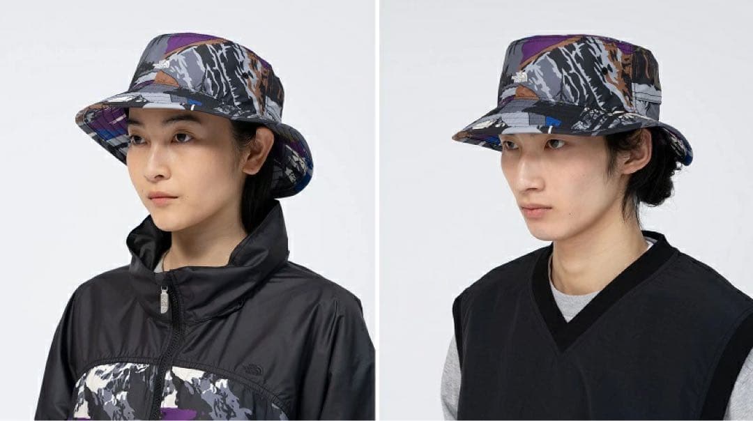 y*6様 新品 ノースフェイスパープルレーベル マウンテンウィンドハット ユニセ