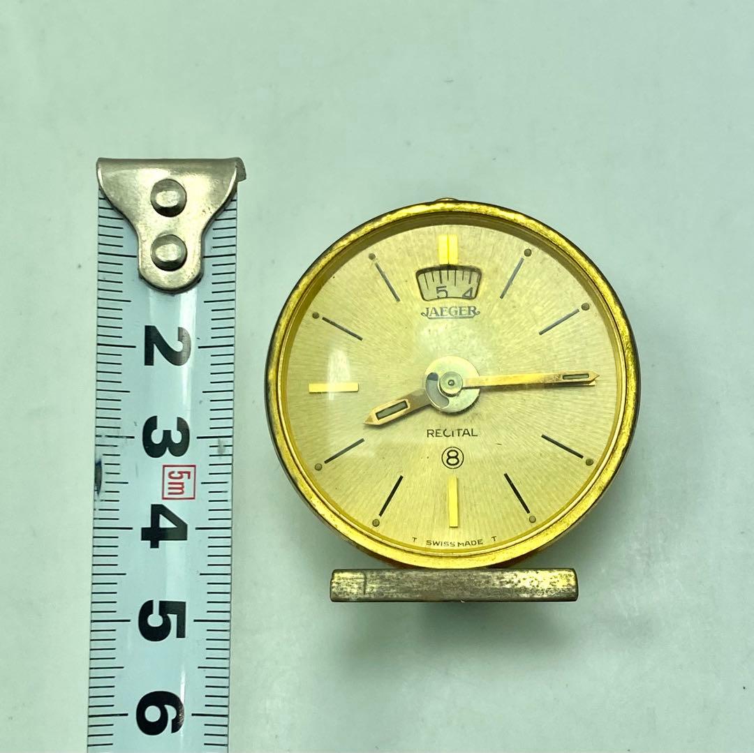 JAEGER-LECOULTRE　置時計　ジャガールクルト　動作確認済
