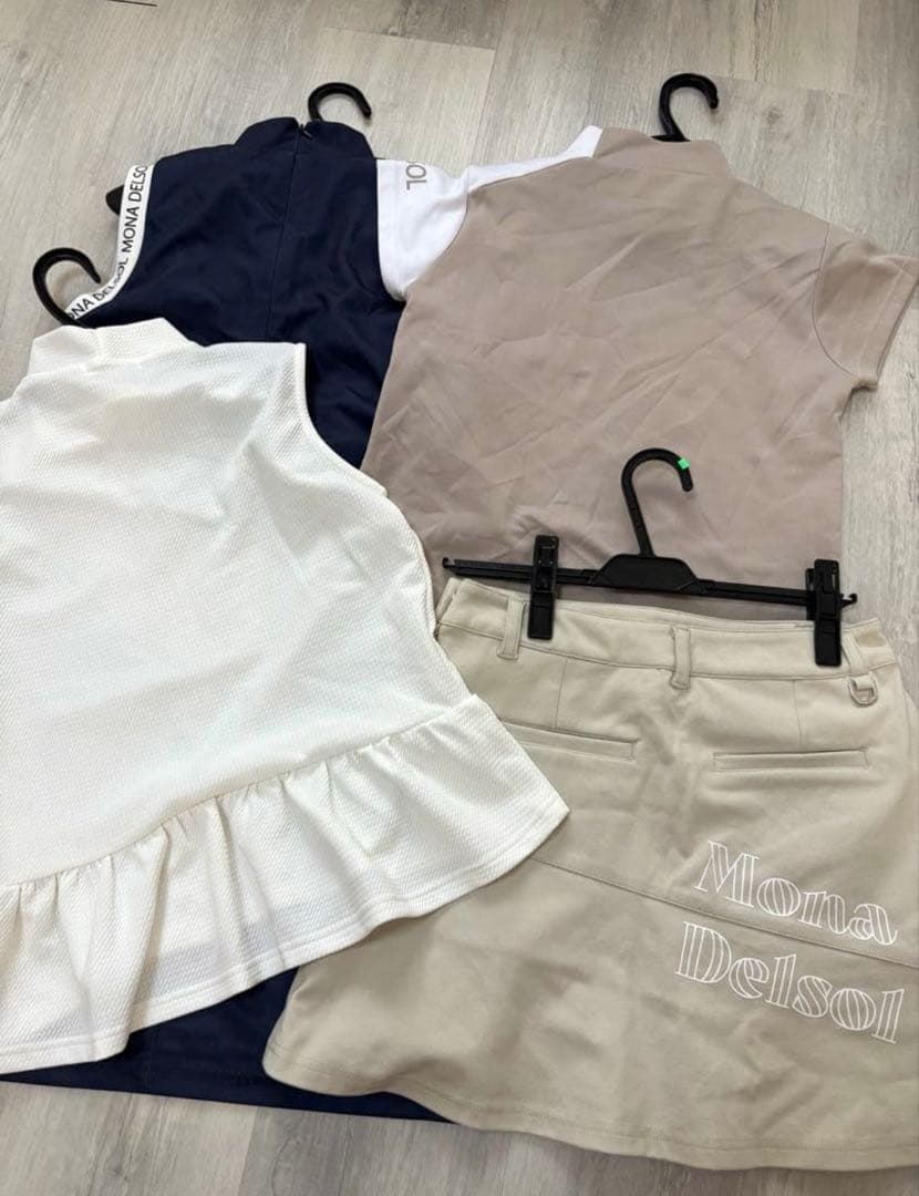 モナデルソル　ゴルフウェア　4着セット