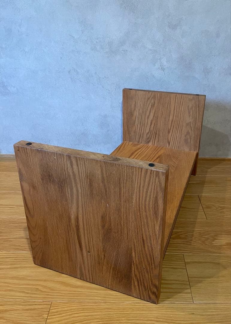 MOMO NATURAL(モモナチュラル) GLASS LOW TABLE