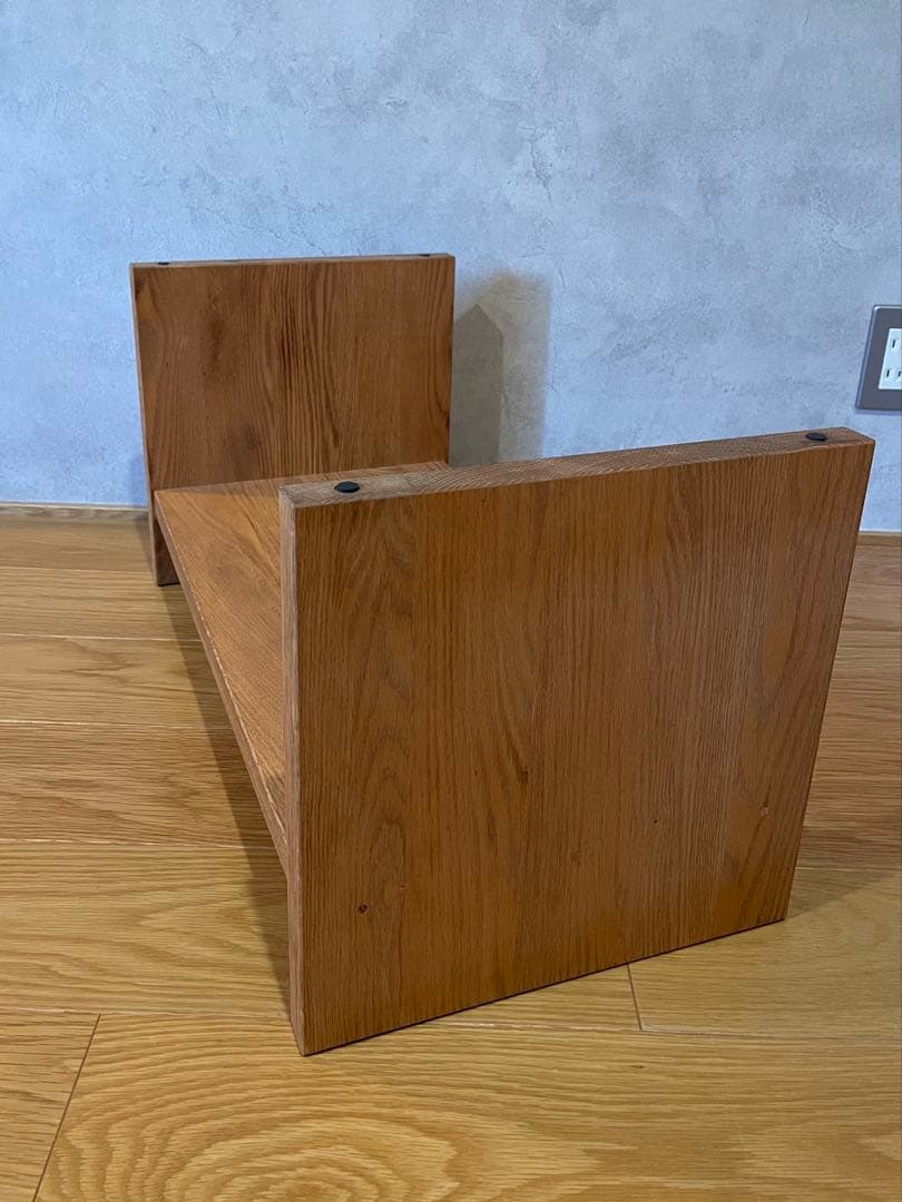 MOMO NATURAL(モモナチュラル) GLASS LOW TABLE