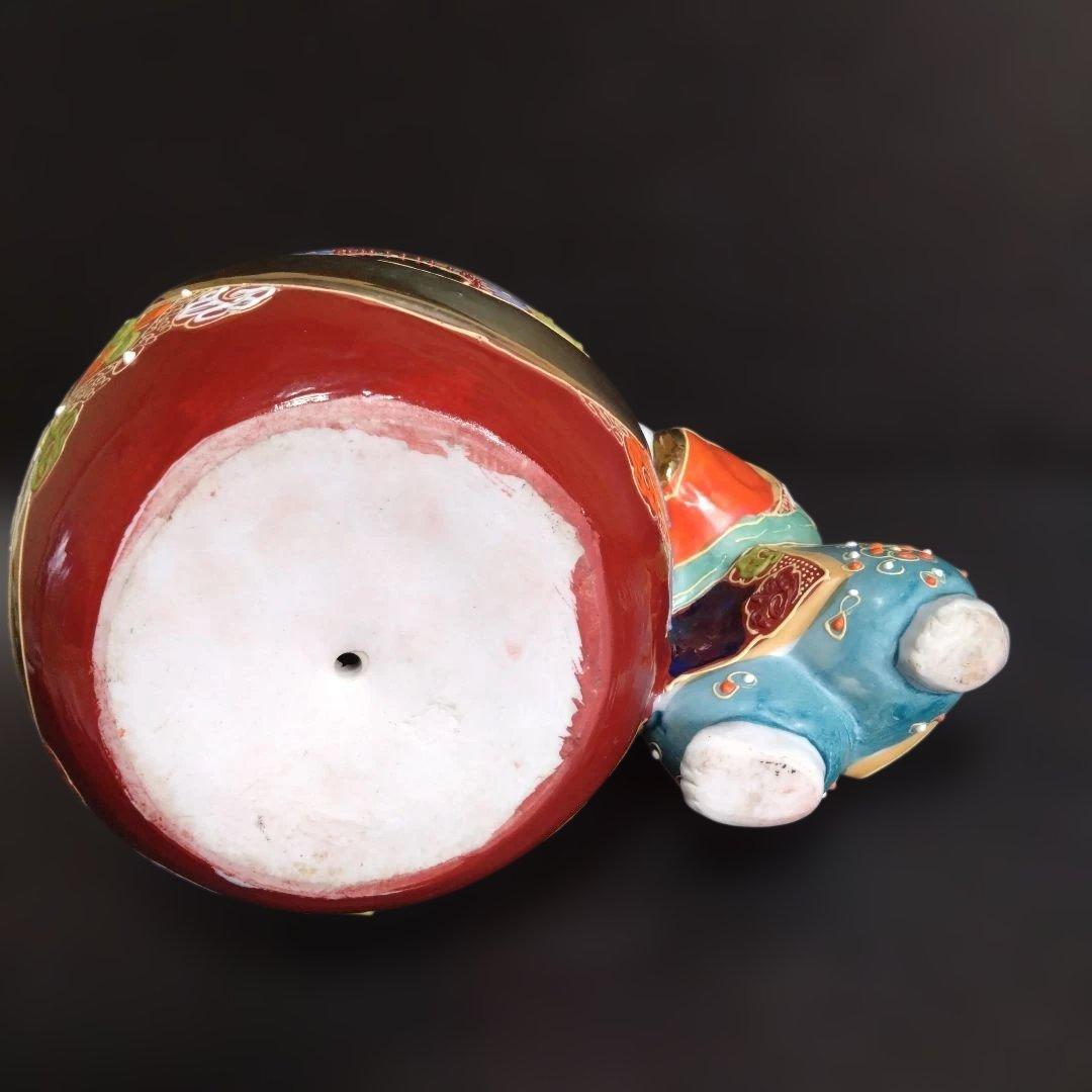 九谷焼 九谷 恵比須 大黒天 焼き物 置物 工芸品 七福神 恵比寿　縁起物