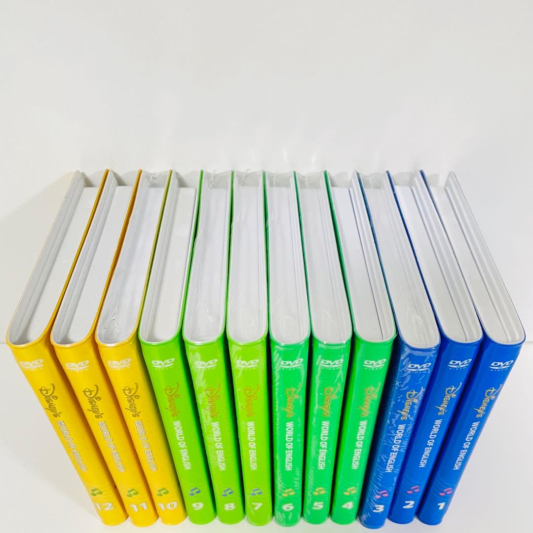 美品 Disney's WORLD OF ENGLISH DVD 全12巻セット