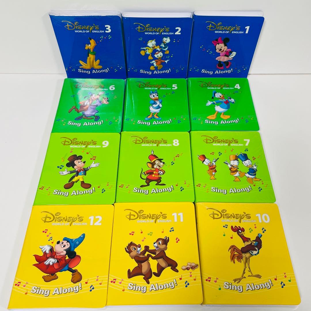 美品 Disney's WORLD OF ENGLISH DVD 全12巻セット