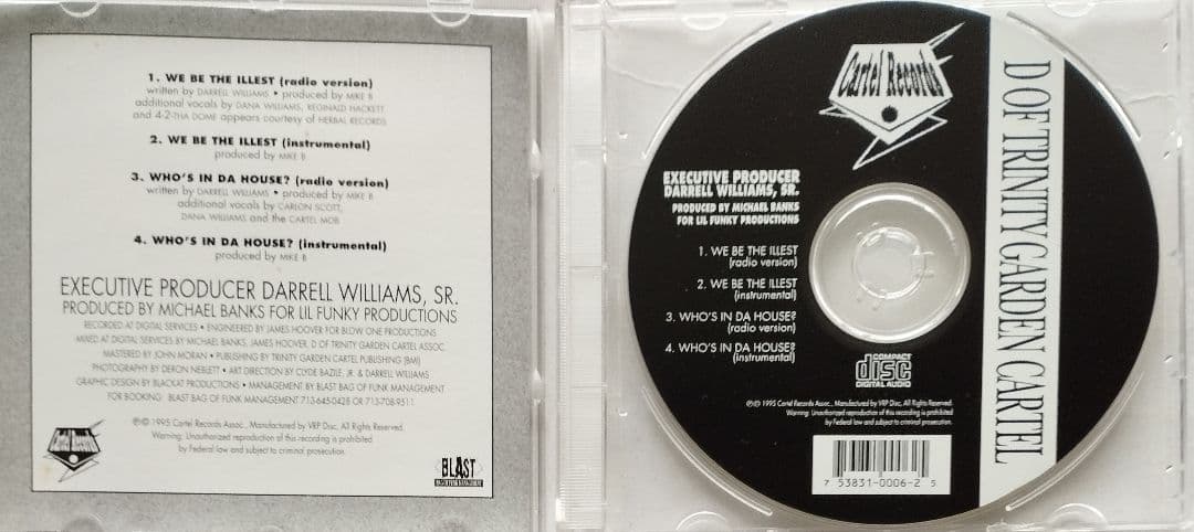 レアシングル D OF TRINITY GARDEN CARTEL