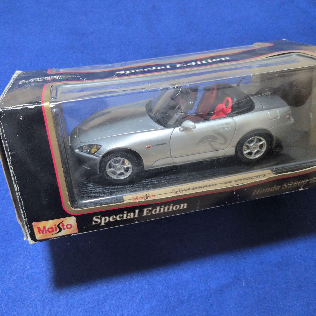 Maisto 1/18 ホンダ S2000 シルバー