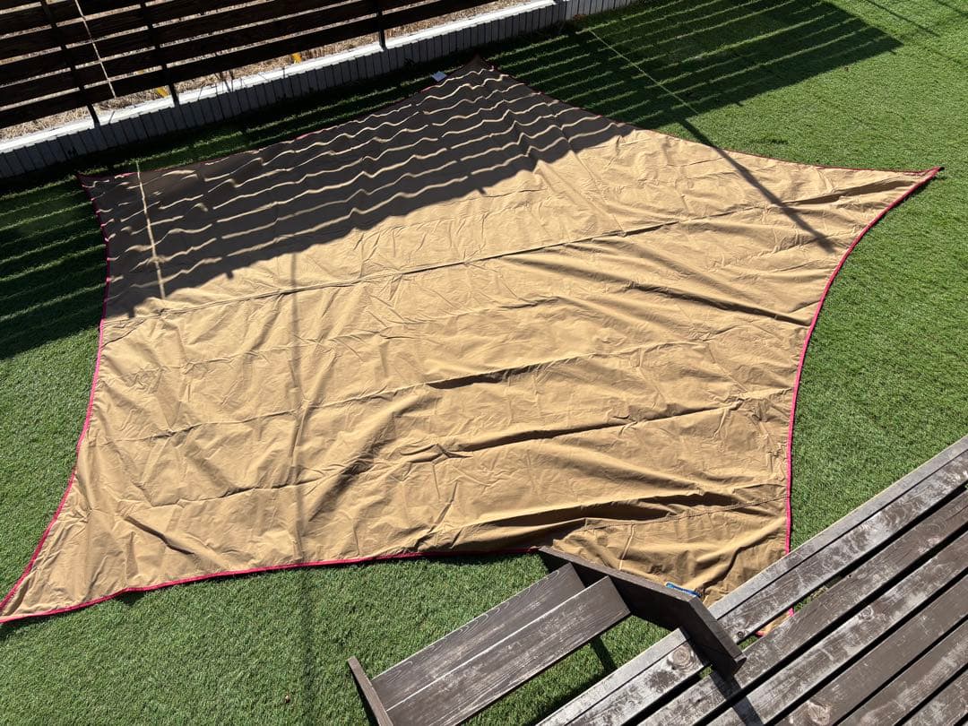 テンマクデザイン　ムササビウイング13ft.TC 焚き火version