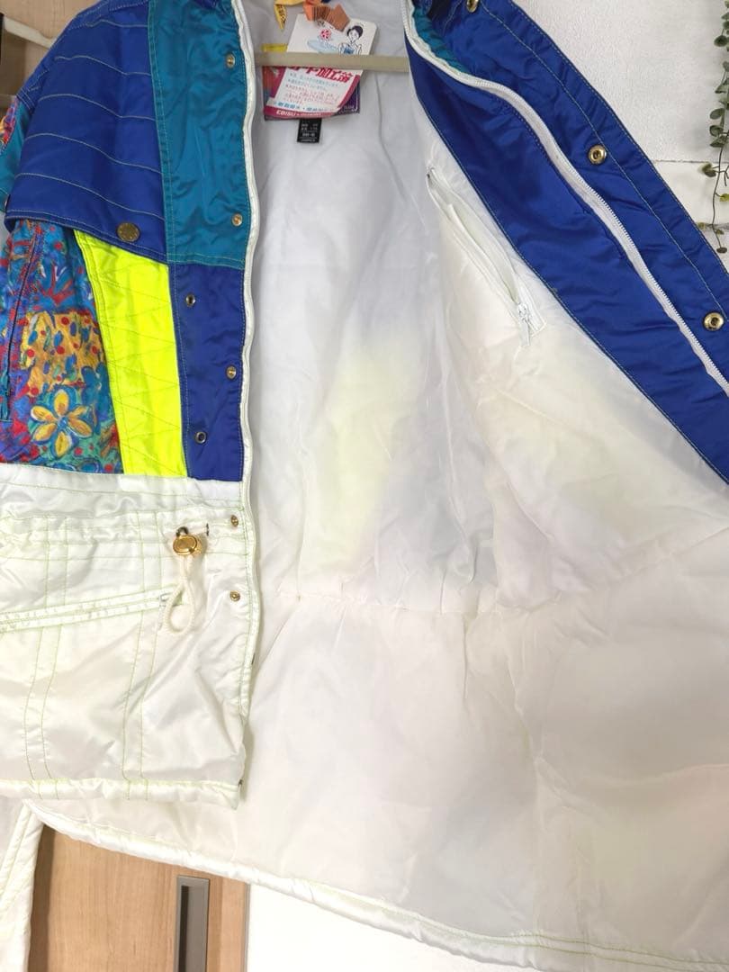 ルシュッド　スキーウェア　上下セット　昭和レトロ　ヴィンテージ　lesud