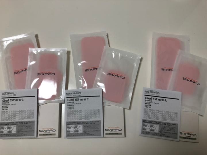 【正規品】SIXPAD  Abs Belt /Gel Sheet×3