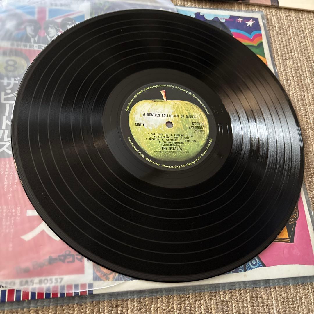 ビートルズ レコード 4枚セット