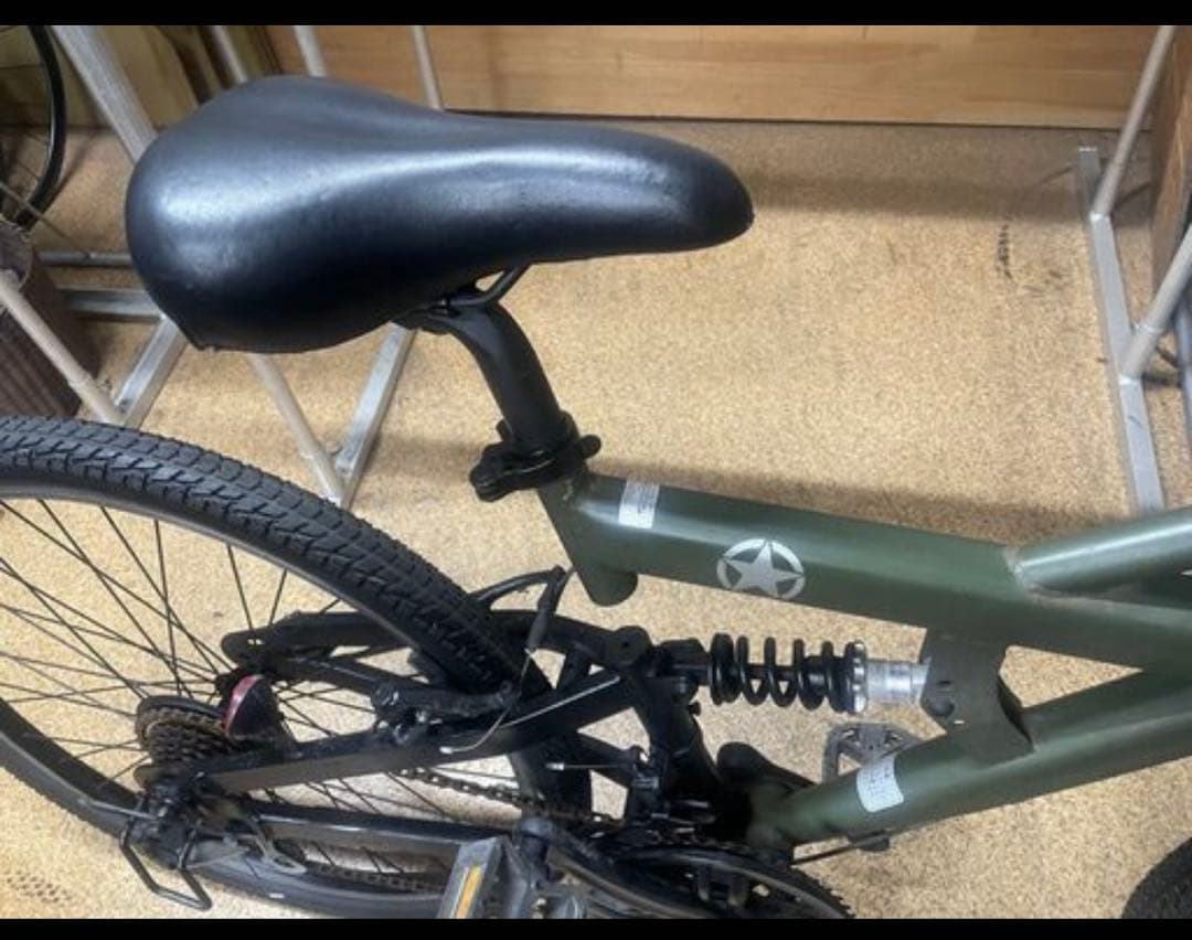 ジープ　マウンテンバイク　自転車