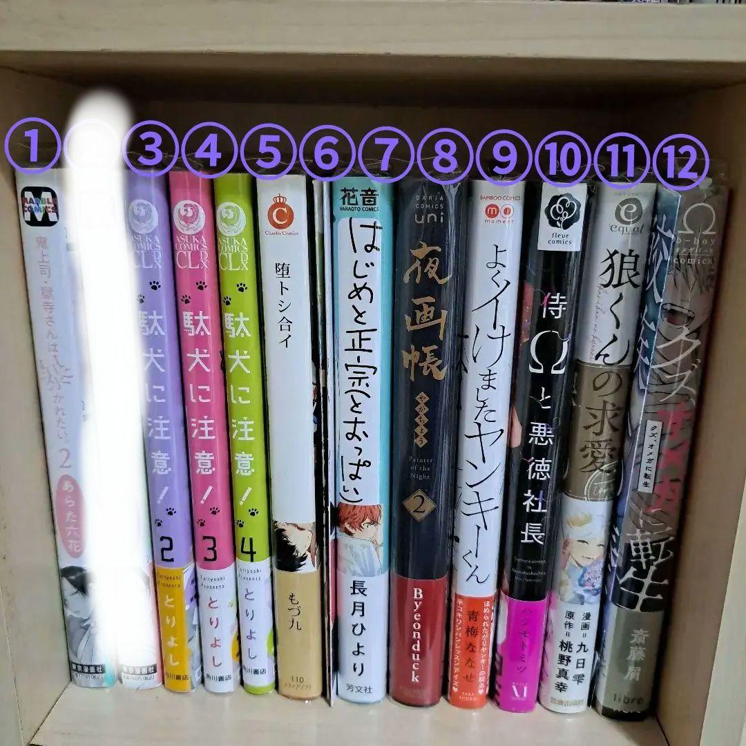 BL漫画まとめ売り