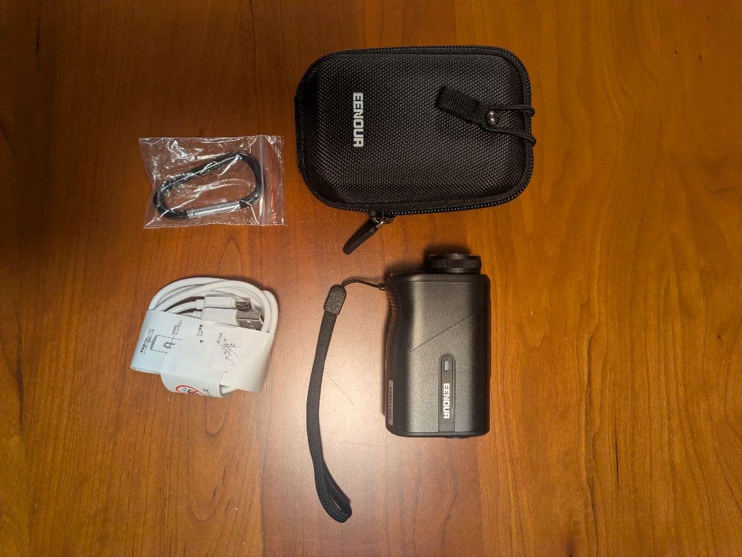 ゴルフ距離計 レーザー距離計 ミニ EENOUR U800+ 3点間距離測定