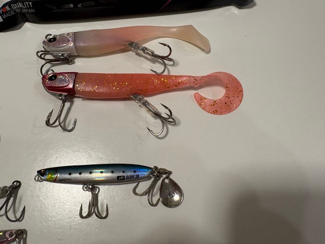 サーフ　ショアジギング　ルアーセット