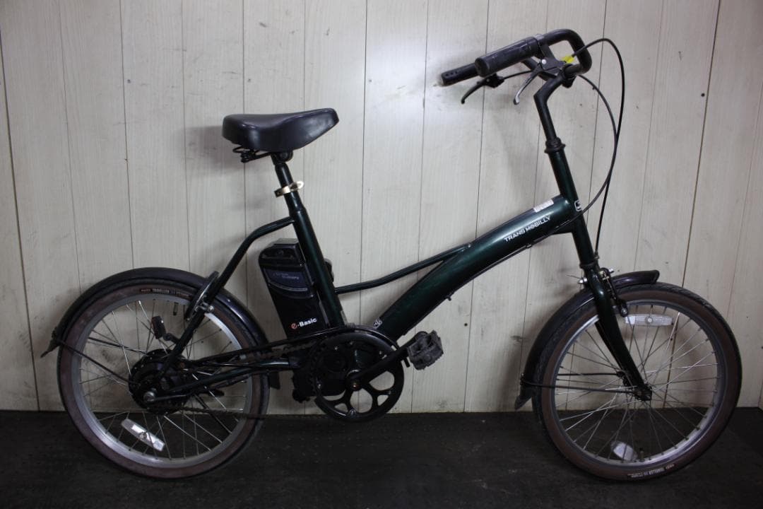 トランスモバイリーtrans mobilly 20型 5AH折りたたみ電動 緑