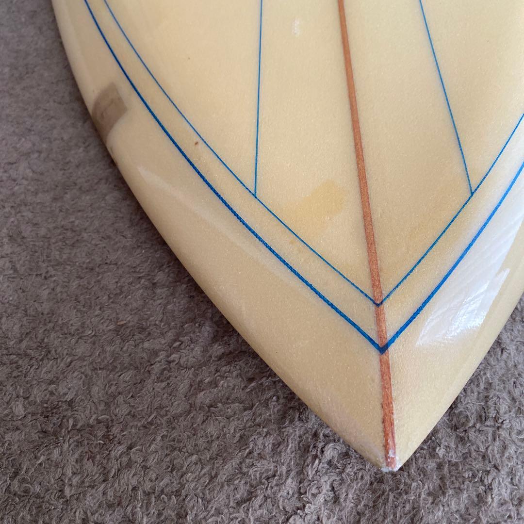 【ヴィンテージ】カツカワミナミ　サーフボード ツインフィン　フィッシュ　MR