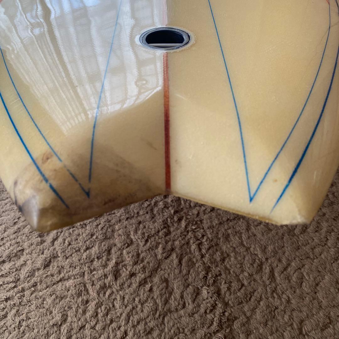 【ヴィンテージ】カツカワミナミ　サーフボード ツインフィン　フィッシュ　MR