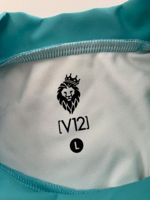 新品 V12 BIGZ MOCK メンズ モックネック吸水速乾 Lサイズ