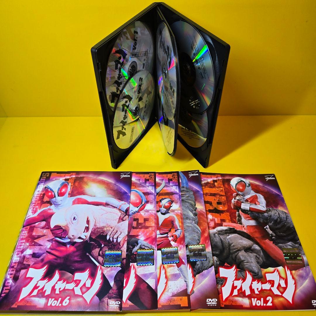 新品ケース交換済み　ファイヤーマン DVD 全6巻