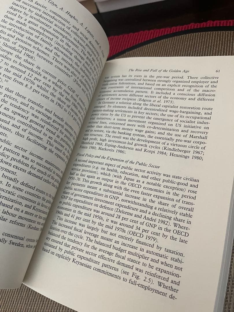 洋書 The Golden Age of Capitalism