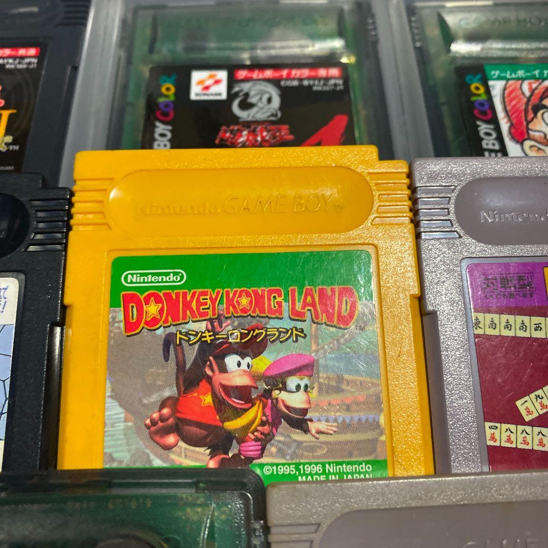 ゲームボーイ ソフト　名作品まとめ売り