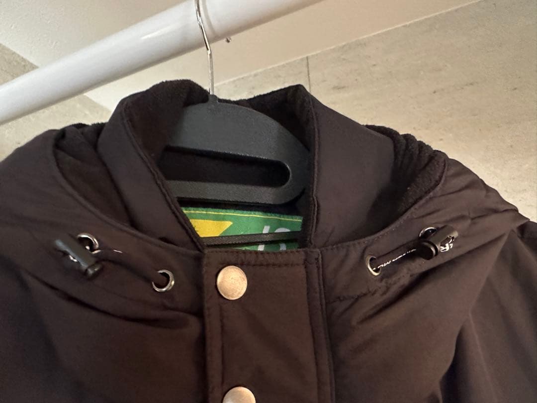 LUZeSOMBRA ブラック 肉厚高級ベンチコートサイズLサイズ【送料込】