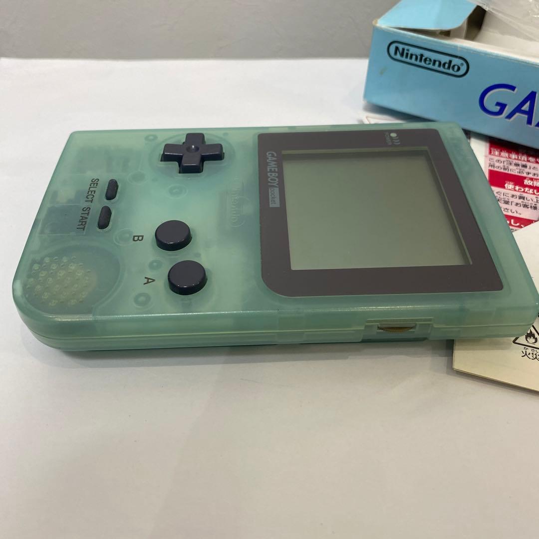 ゲームボーイポケット　ほぼ新品　★★★極美品　廃盤　超激レア　アイスブルー