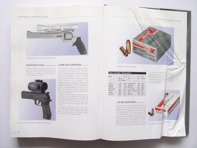 洋書◆拳銃やリボルバー写真集 本 ミリタリー スミス コルト ベレッタ 銃弾