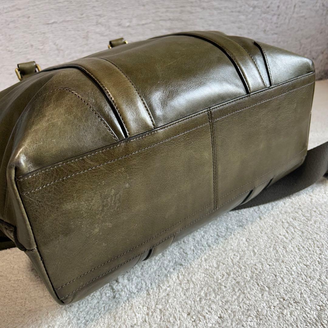 COACH コーチ トートバッグ 70600 レザートートバッグ　チャーム付き