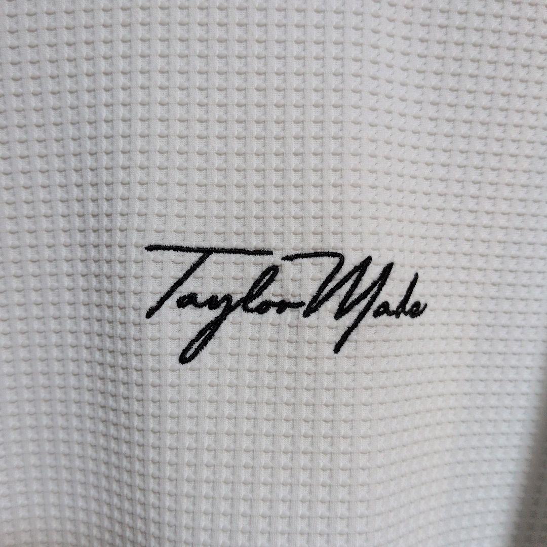 テーラーメイド:レディース:Lサイズ:モックネック長袖シャツ:白