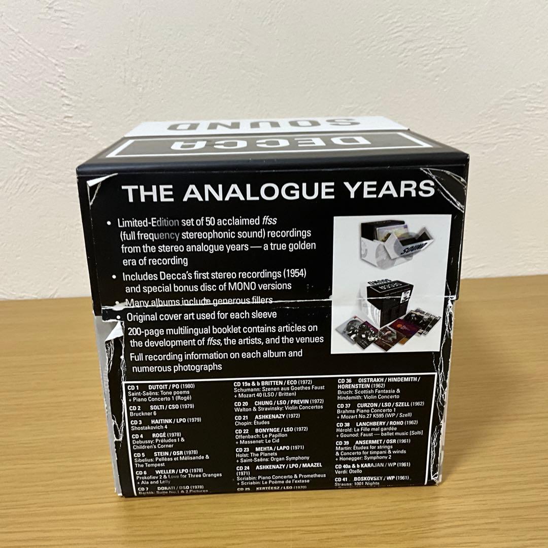 Decca Sound　the Analogue Years Box